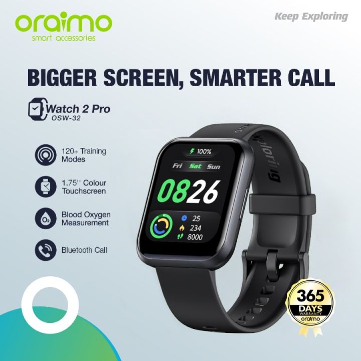 Oraimo Watch 2 GPS OSW-31N 1.69 LCD IP67 Smart Watch-Price in Kenya.