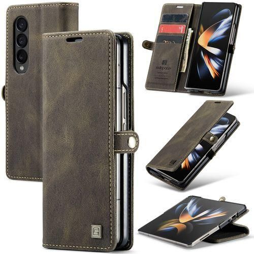 Leather Vintage Case for Samsung Galaxy Z Fold 3, 4, 5, 6