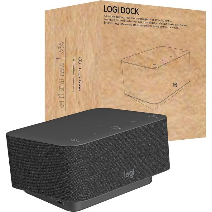 Logitech Logi Dock, All-in-One USB C Laptop Docking Station