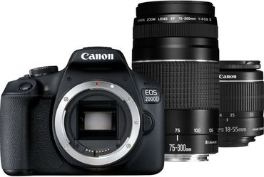 Canon 2000D ( 18-55 MM) – 2 Years Warranty price in Kenya in Kenya | Zentech