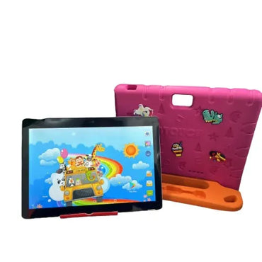 A Touch Kids Tablet Machine With Handle 10 Inch KT36 Android 12.0 8GB+256GB,6000mAh,Wi-Fi,GPS-Price in Kenya.