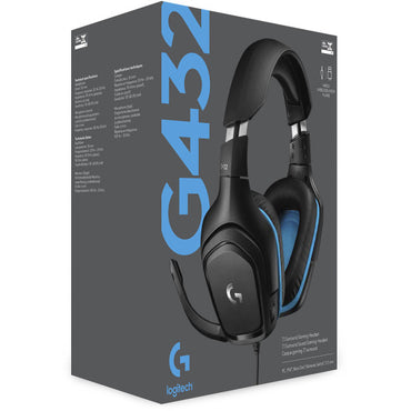 Logitech G432 Wired Virtual 7.1-Channel Gaming Headset-Price in Kenya.