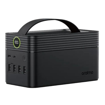 Oraimo PowerBox 600 OPB-P600Q 60,000mAh High-Capacity Power Bank – Fast Charging, Dual Output, And LED Display side view |
