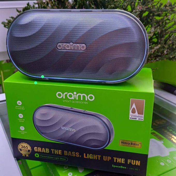 Oraimo Space Box (OBS-382) 8W FM Wireless Speaker-Price in Kenya