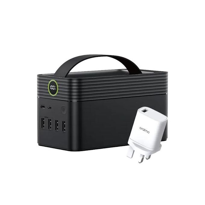 Oraimo PowerBox 600 OPB-P600Q 60,000mAh High-Capacity Power Bank – Fast Charging, Dual Output, And LED Display