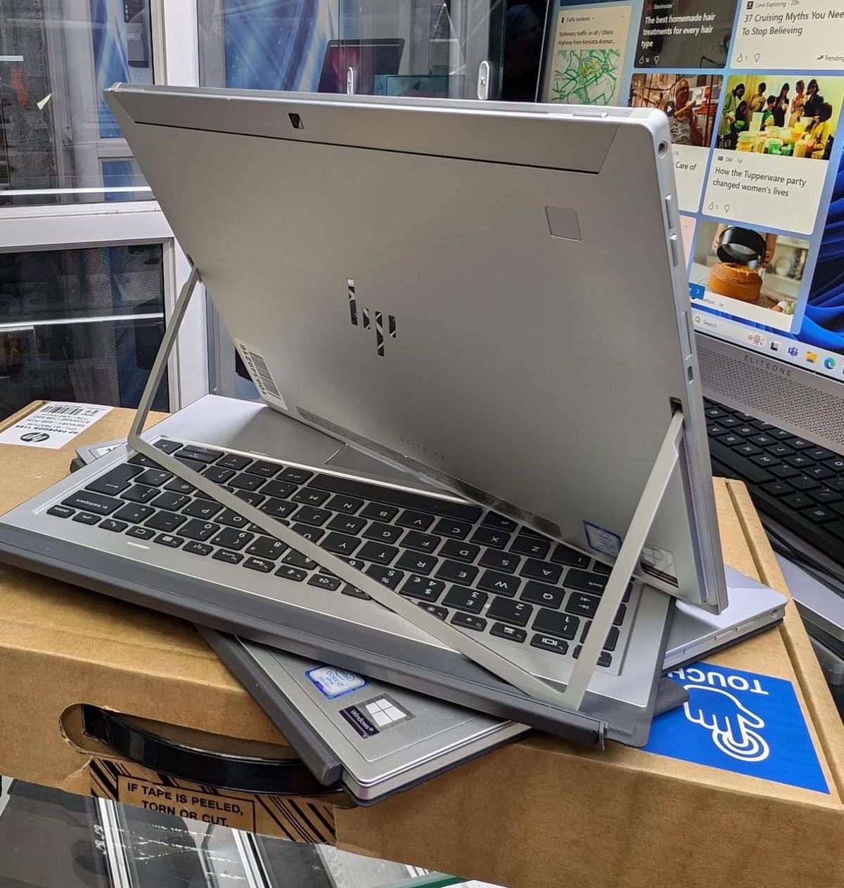 HP Elite x2 1013 touchscreen tablet mode