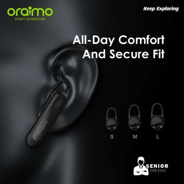 Oraimo Oeb-E38s In-Ear Bluetooth Headset (Senior 2). Hands-Free Call