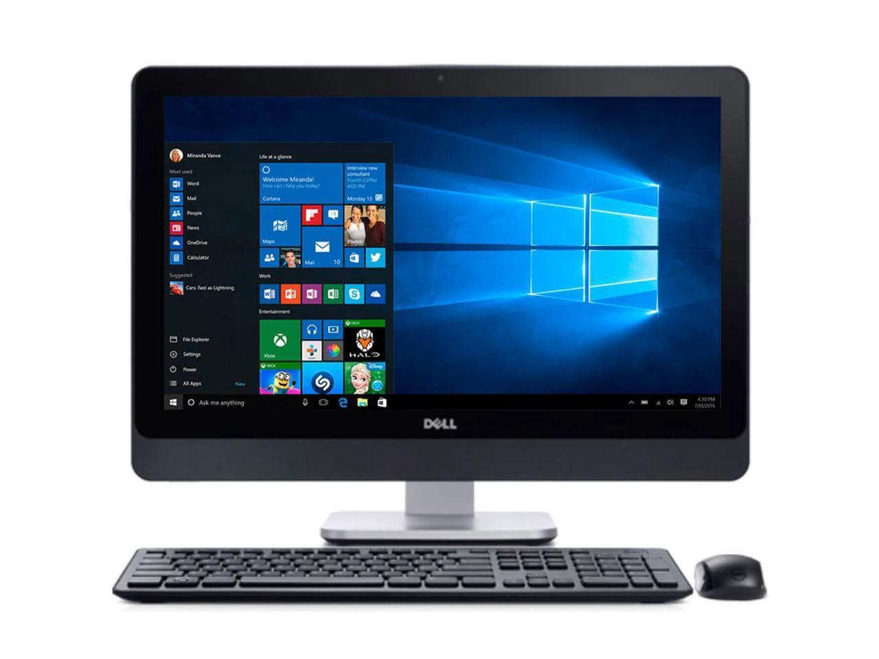 Dell Optiplex 9020 AIO Desktop 4th Gen Intel Core i5 4GB RAM 500G HDD 23" FHD WLED Display Bluetooth Webcam WiFi FreeDOS-Price in Kenya
