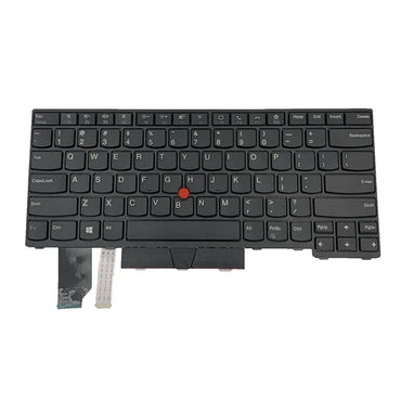 Close-up of Lenovo Yoga 11e keyboard keycaps, scissor switches, and frame alignment tabs