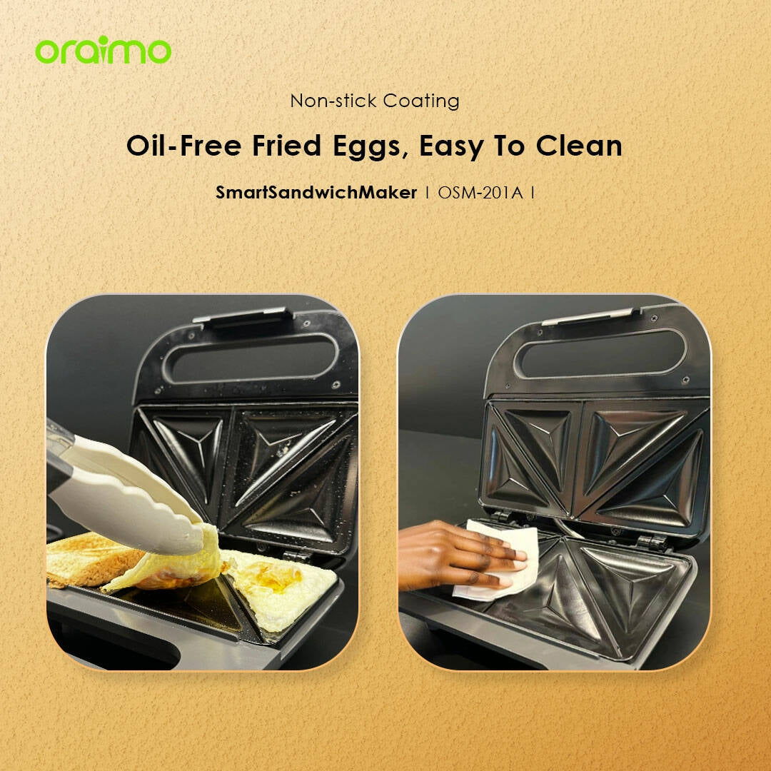 Oraimo Smart Sandwich Maker 750W Sandwich Maker-Price in Kenya.