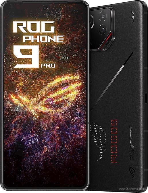 ASUS ROG Phone 9 Pro front view showing AMOLED display