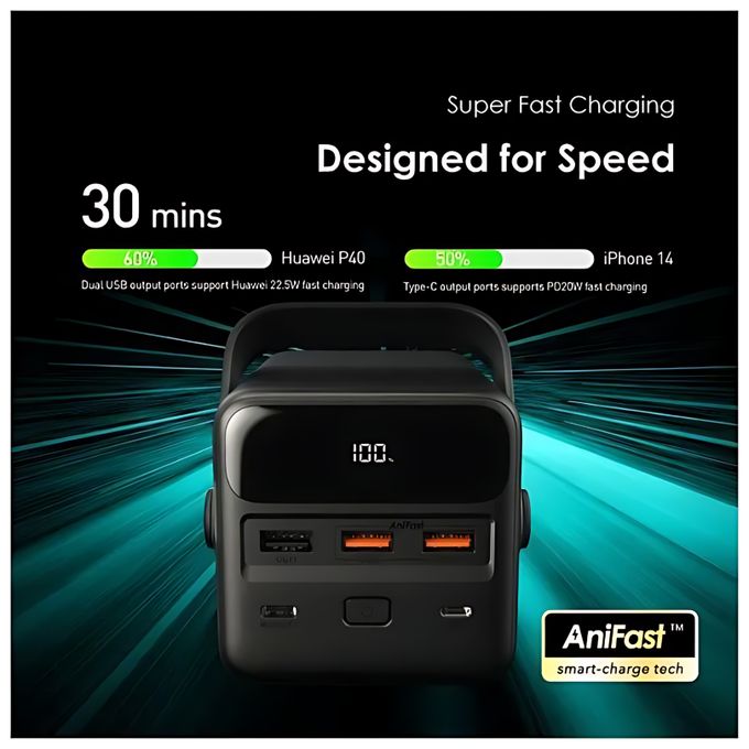 Oraimo Power Box 500 OPB-P500QN 50000 mAh 22.5W Power Bank-price in Kenya.