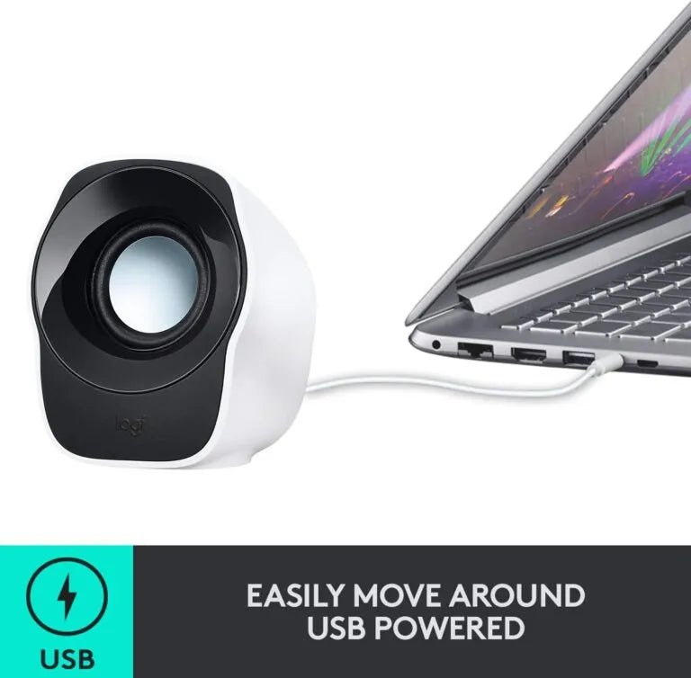 Logitech Compact Stereo Z120 USB Powered Speakers
