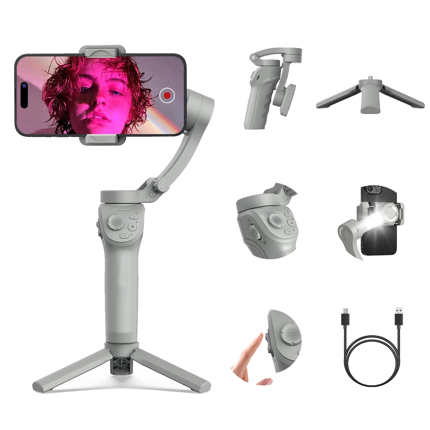 TOKQI M01 3-Axis Gimbal Stabilizer