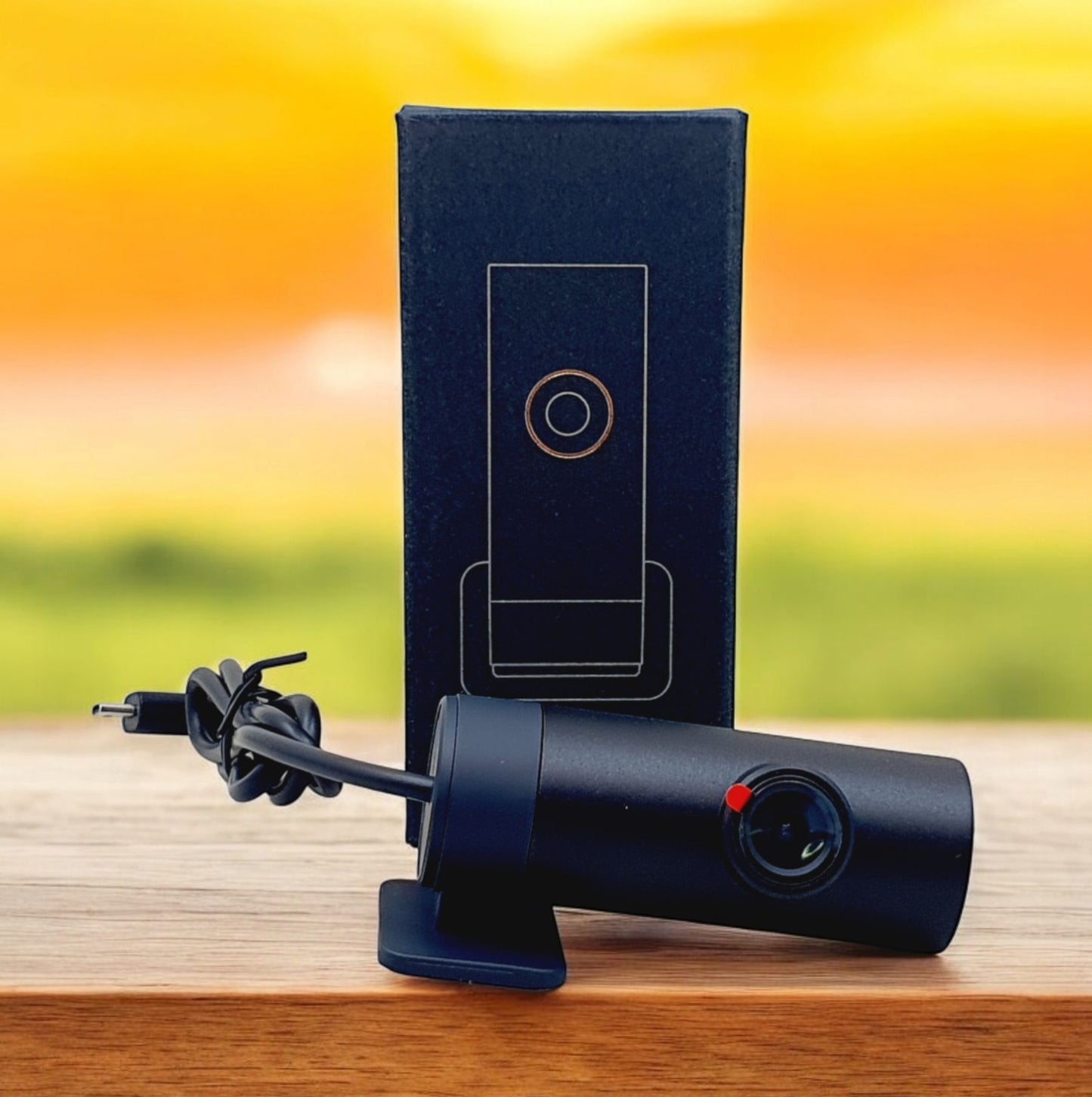 70Mai Interior Dash Cam with infrared night vision active
