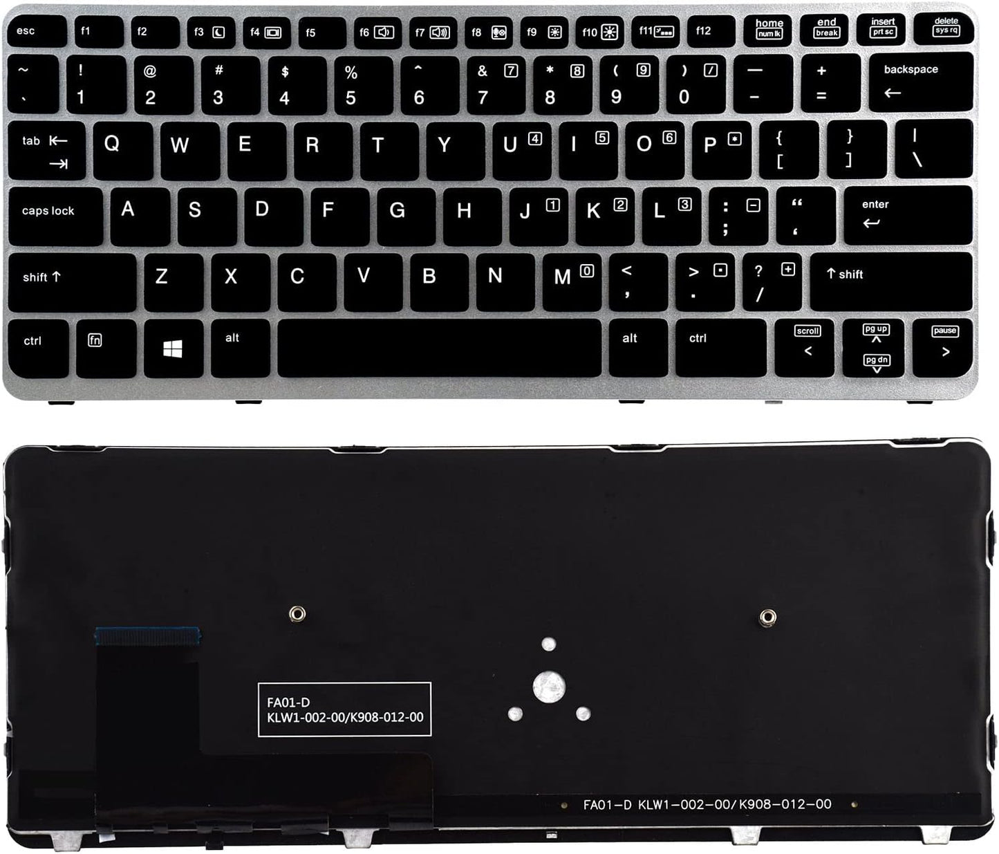 HP 820 G3, 720 G3, 725 G3, 840 G3, 850 G3 & 1030 G3 Laptop Keyboard Replacement-Price in Kenya.