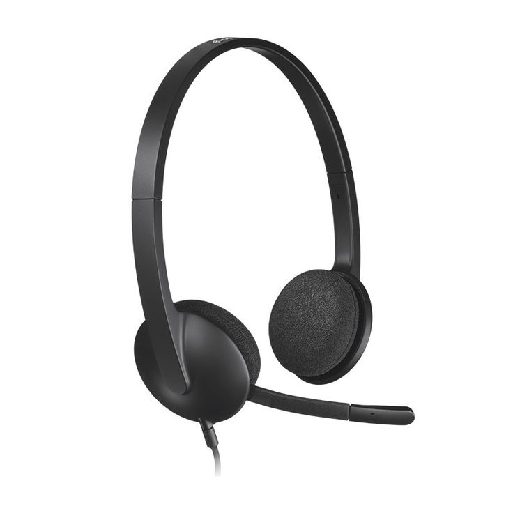 Logitech H340 Wired USB Stereo Headset with Noise-Cancelling Mic-Price in Kenya..