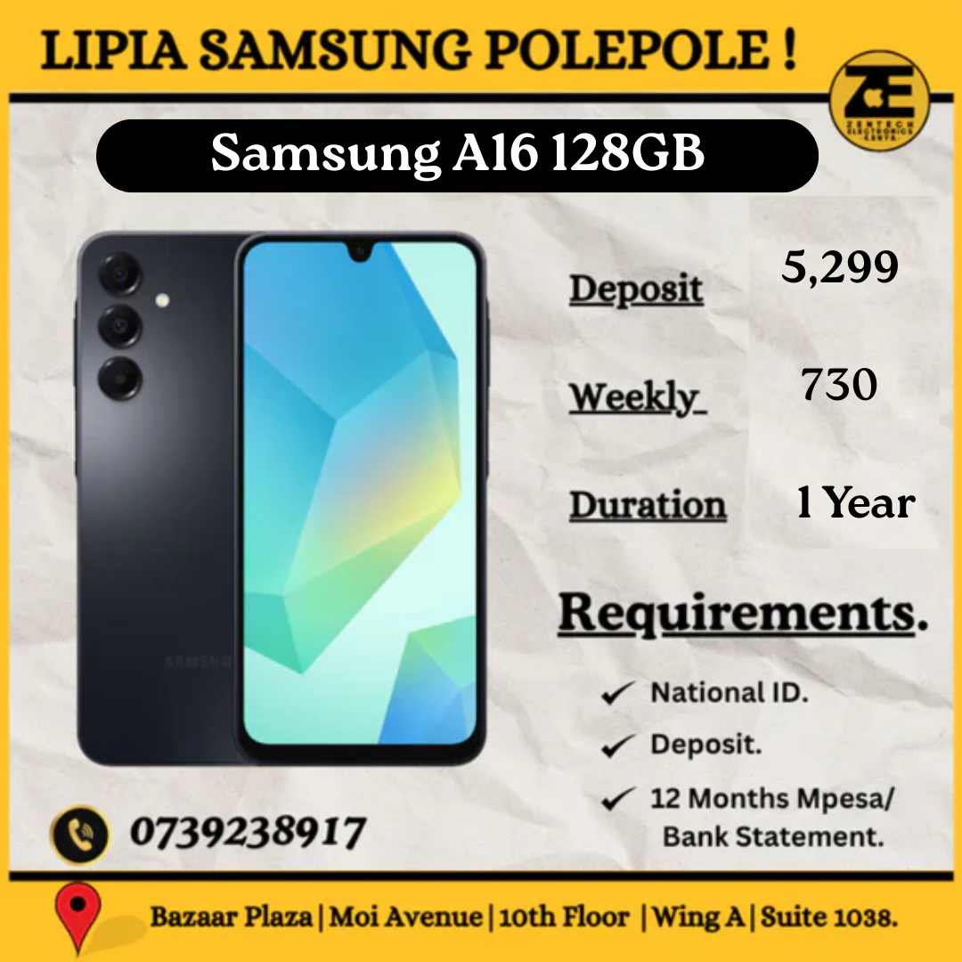 Samsung Galaxy A16 (6.7" AMOLED, 5000mAh, 50MP)