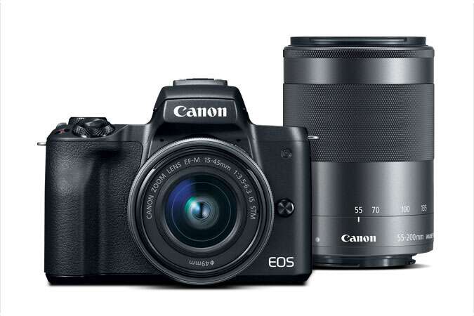 Canon EOS M50 (15-45 MM) – 2 Years Warranty price in Kenya