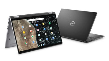 Dell Latitude 7410 side profile showing slim design