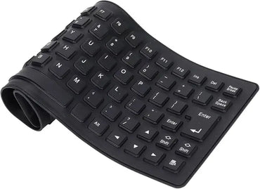 Flexible Rubber Keyboard, with Numeric Keypad-Price in Kenya