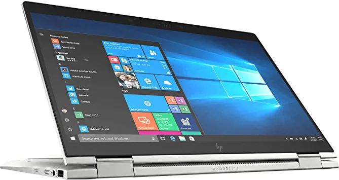 HP EliteBook x360 1030 G3 – A sleek and premium 13.3-inch convertible laptop with a 360-degree hinge, Full HD touchscreen, Intel Core i5/i7 processor, backlit keyboard, and a durable aluminum chassis. Ideal for business professionals on the go.