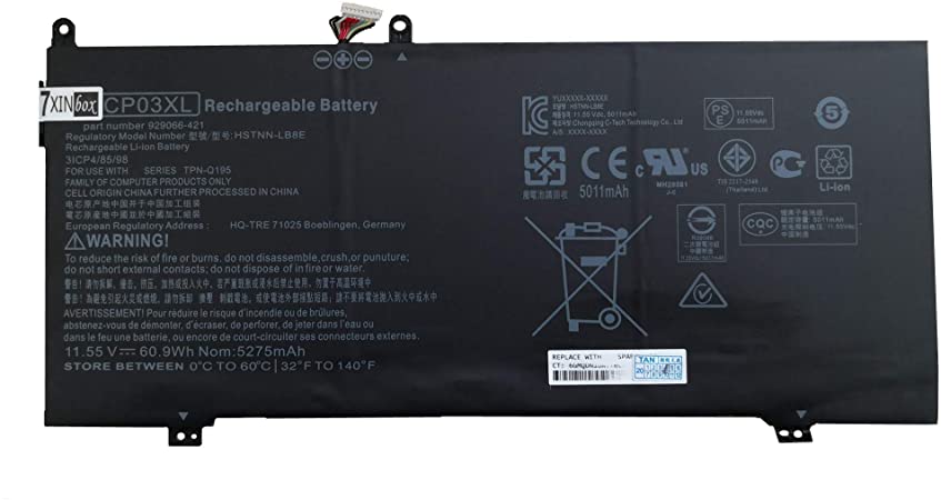 HP CP03XL Original Battery – Fits Spectre X360 13-AE / 13t-AE Series
