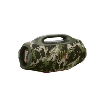JBL Boombox 4 portable Bluetooth speaker front view with carry handle