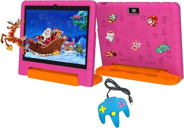 A Touch Kids Tablet Machine With Handle 10 Inch KT36 Android 12.0 8GB+256GB,6000mAh,Wi-Fi,GPS-Price in Kenya. in Kenya |