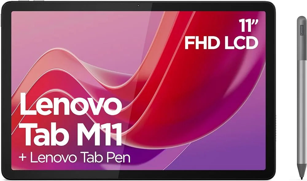 Lenovo Tab M11 (4GB RAM +128GB ROM) + Pen + Folio Cover case-Price in Kenya.