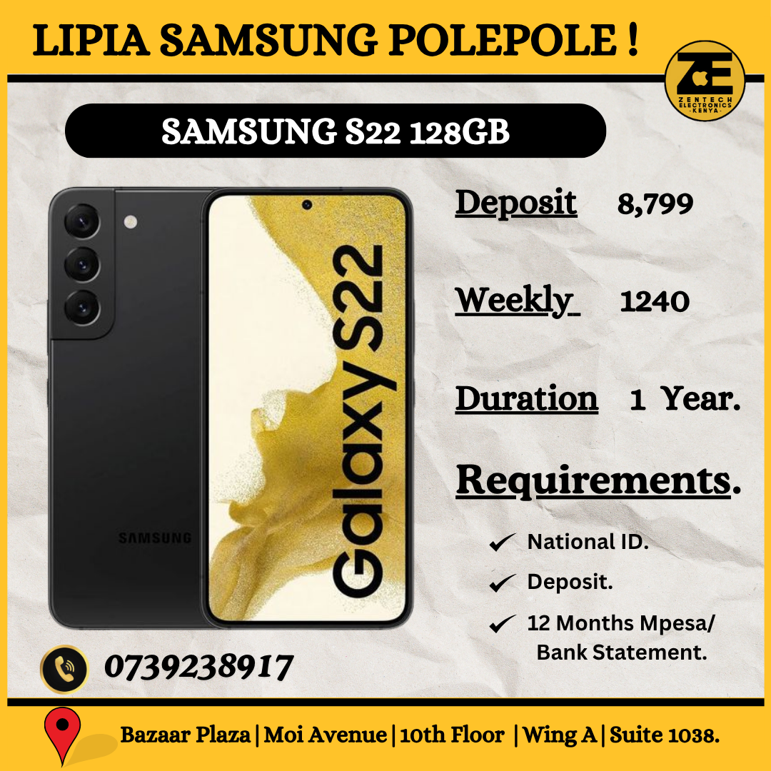 Samsung Galaxy S22 – 6.1" Dynamic AMOLED, Pro Camera, 128GB Storage