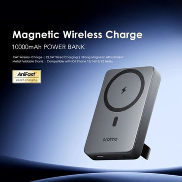 Oraimo MagPower 15 – 10,000mAh Magnetic Wireless Power Bank