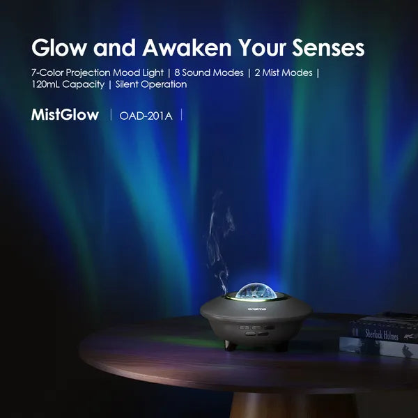 Oraimo MistGlow Aroma Diffuser 120ml(OAD-201A)-Price in Kenya.