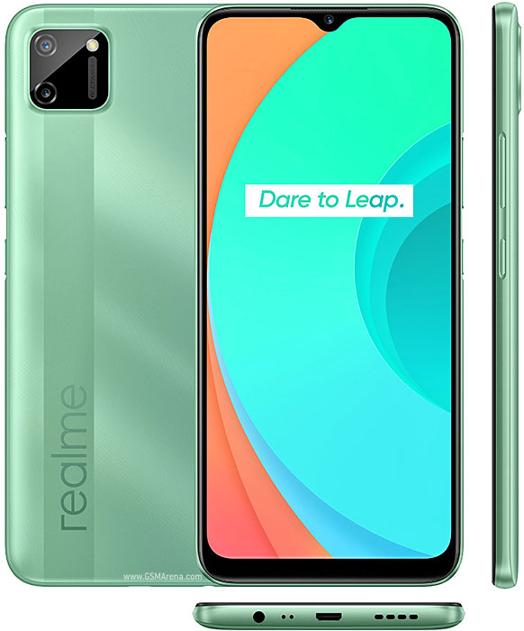 Realme C11 Smartphone (32GB, 2GB RAM - Crush Green