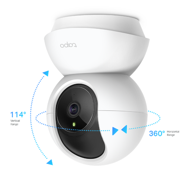 TP-Link Pan/Tilt Home Security Wi-Fi Camera - TL-TAPO C200