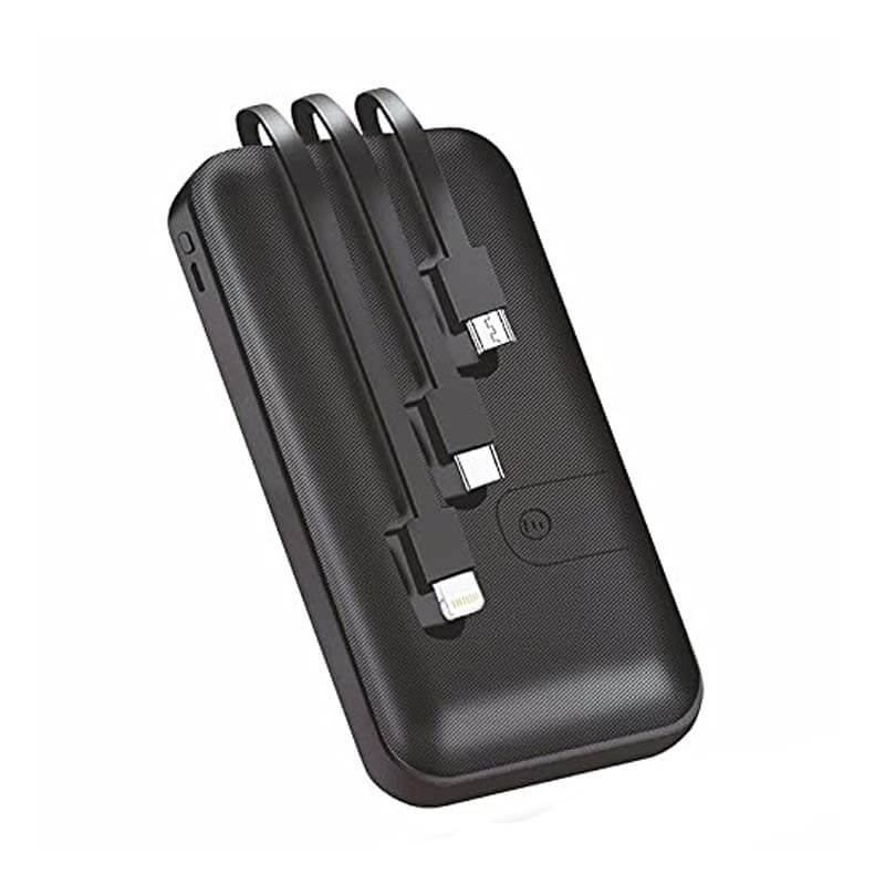 20,000mAh Power Bank – 3 Cables(For iOS, Type C, Micro) - Prices in Kenya