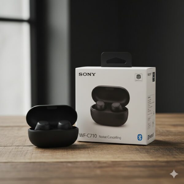 Sony WF-C710N wireless noise cancelling earbuds black