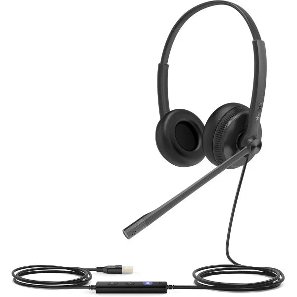 Yealink UH34 Dual Teams, USB-A Wired Headset