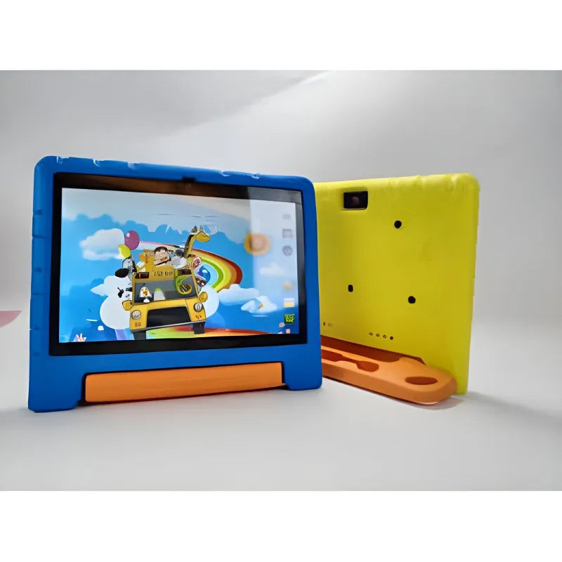 A Touch Kids Tablet Machine With Handle 10 Inch KT36 Android 12.0 8GB+256GB,6000mAh,Wi-Fi,GPS-Price in Kenya.