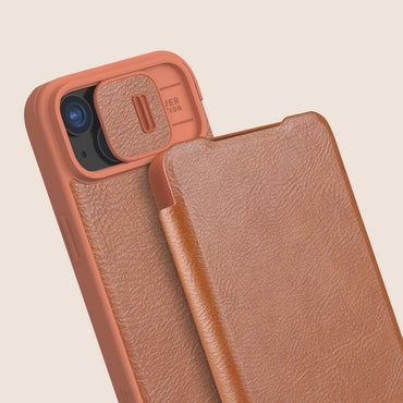 Slim silky iPhone cover showing camera protection