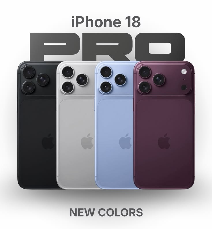 Apple iPhone 18 Pro 6.3-inch A20 Pro 5G smartphone