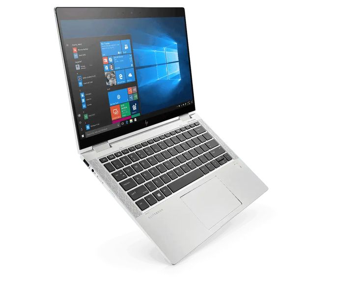 EliteBook x360 1030 G4 keyboard and trackpad close-up