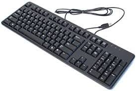 Standard full size UK layout keyboard with numeric keypad