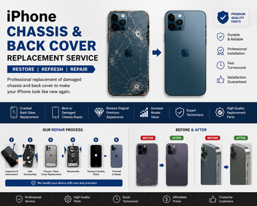iPhone Chassis & Back Cover Replacement Service in Kenya | Zentech