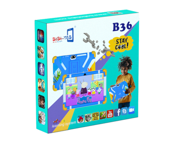 Bebe B36 Kids Tablet 64GB+ 4GB With Shock Resistant Cover-Price in Kenya