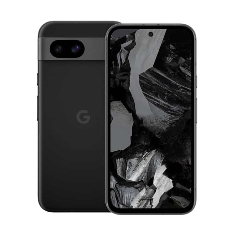 Black Google Pixel 8a – 120Hz OLED, Tensor G3, 7-year updates