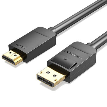 HDMI cable connecting TV to laptop
