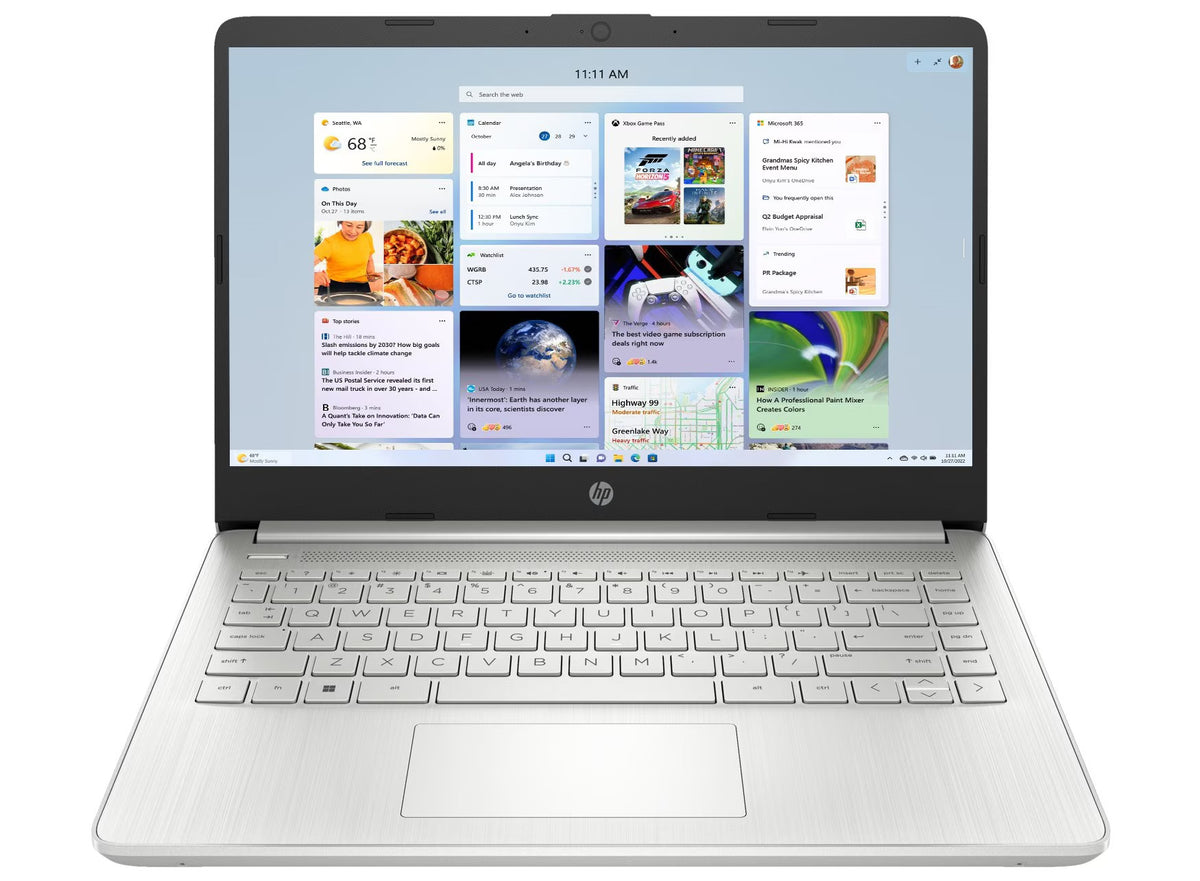 HP 14s 14-inch lightweight laptop design for students and professionals