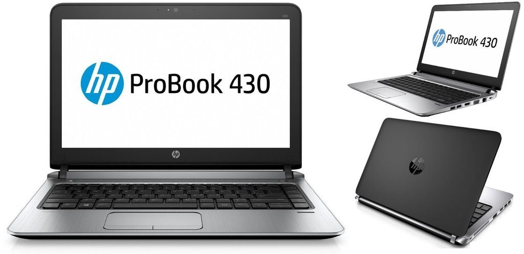 HP ProBook 430 G3 side profile aluminium reinforced deck in multiple angles