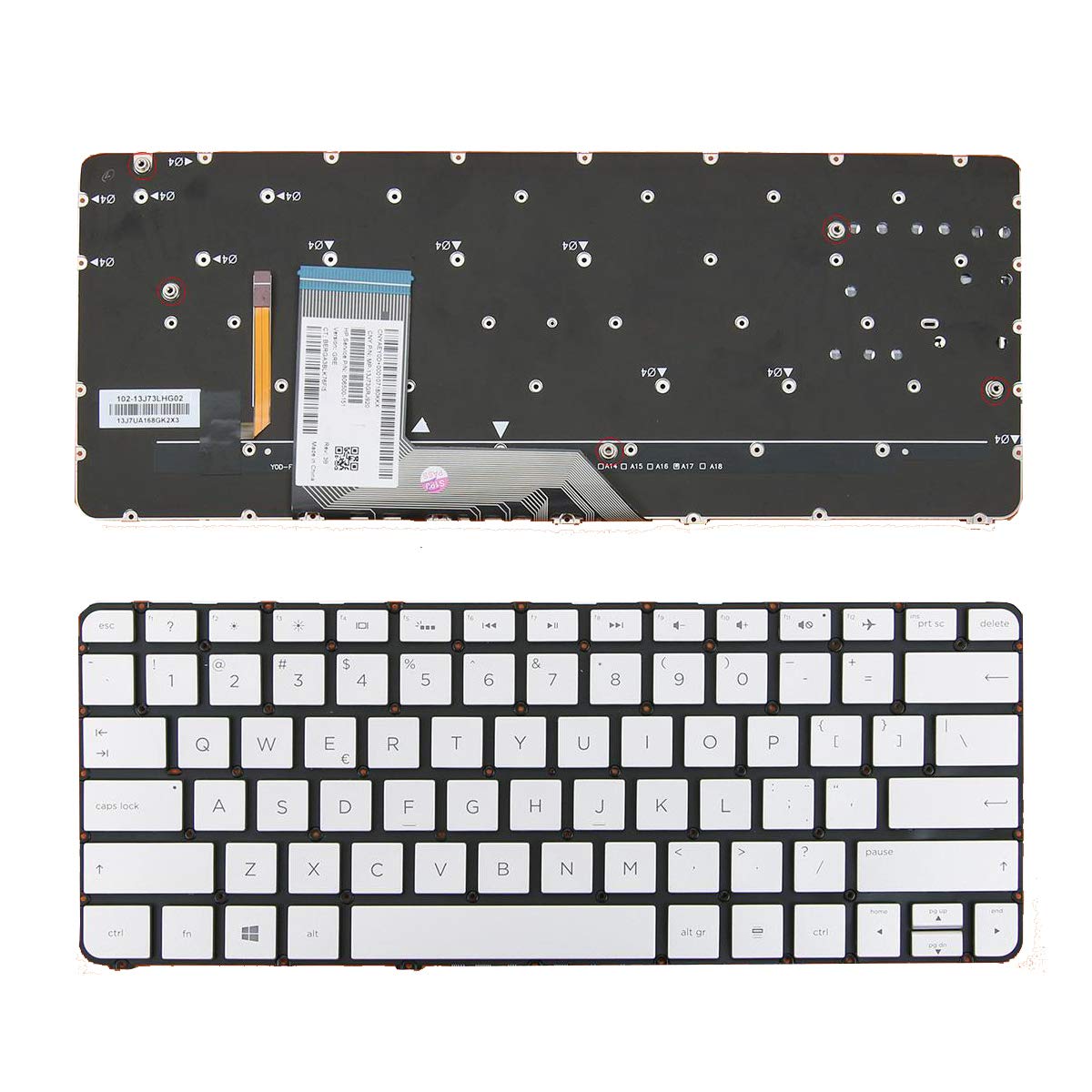 HP Spectre x360 13 series Laptop Keyboard Replacement-Price in Kenya.